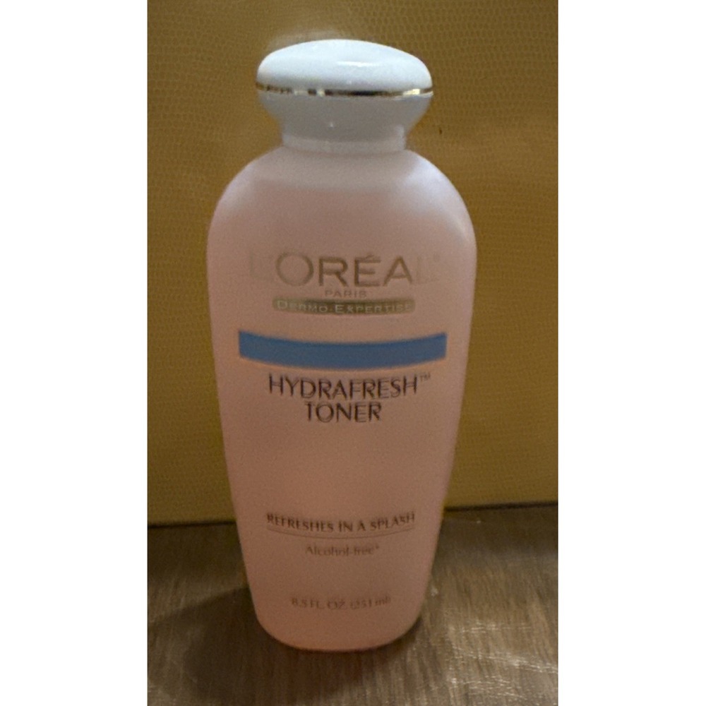 Loreal Hydrafresh Toner 1 Pack, Alcohol-Free, Non-Drying, 8.5 oz - Picture 3 of 3